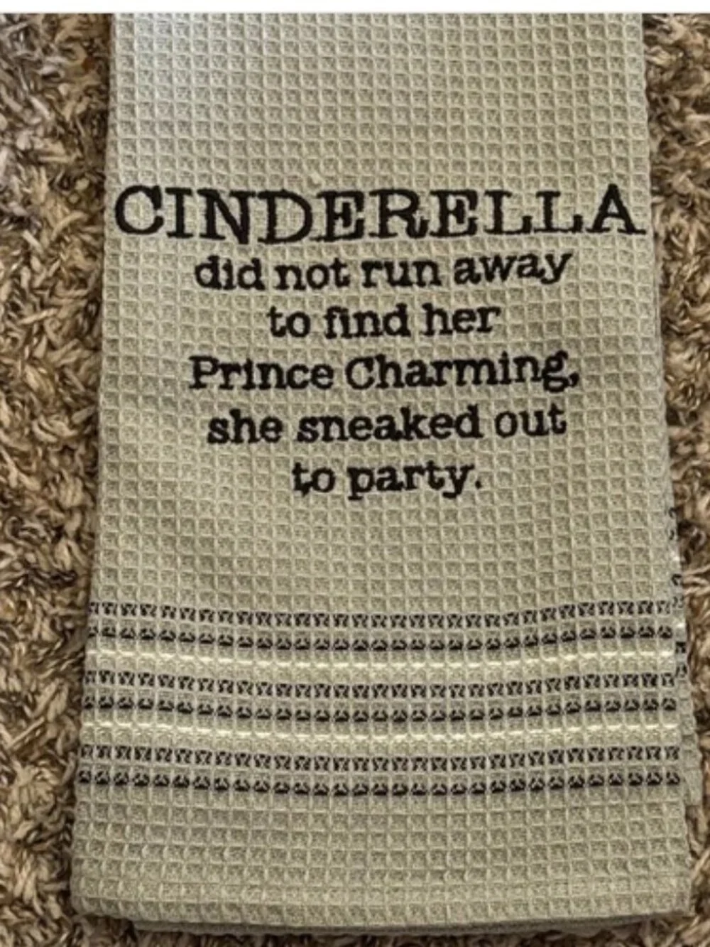Funny character fandom Vibes Hand Towel BN